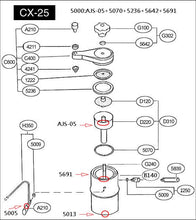 Load image into Gallery viewer, Bellman Silicone Seal Kit CX-25/CX-25P/CX-25S Vesubio/Elebak