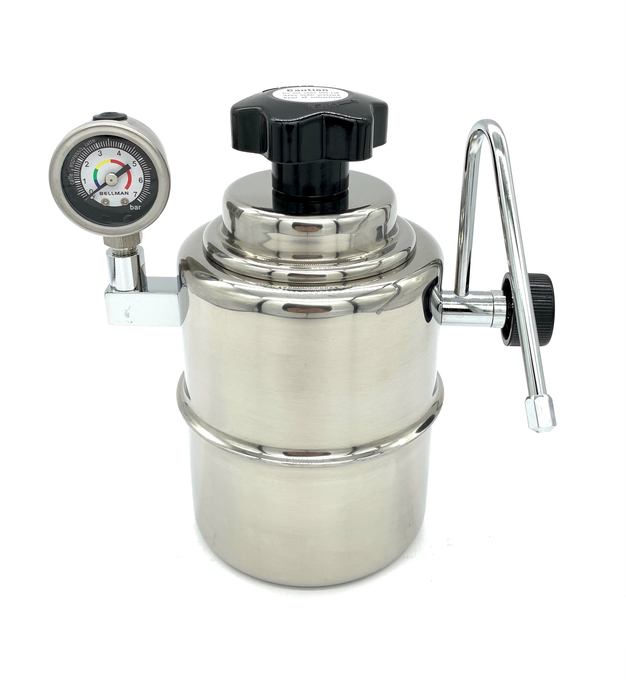 Barista-Grade Frother For Home Bellman Stovetop Milk Steamer